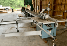 Northtech #NT-16R-10, Tilting Arbor Table Saw, infeed roller, 10 HP motor