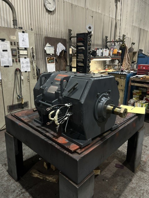 30 HP 650 RPM General Electric, Frame 806, Shunt Wound, 230 Volts Rebuilt, (Ready to Ship)