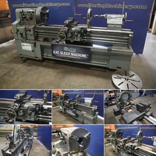 22"/31" x 60" Cadillac #2260, engine lathe, 3-jaw chuck, 2" hole, 25-1500 RPM, D1-6, coolant