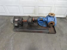2" Viking #LQ4125, gear pump, 5 HP explosion proof 230/460 motor, serial #10525778