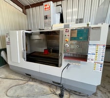 Haas #VF-3, 4-Axis CNC vertical machining center, 40" X, 20" Y, 25" Z, 8100 RPM, 20 automatic tool changer