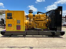 500 KW Caterpillar #C15, standby diesel generator set, 277/480 Volts, electric starter, Tier 4i, 5528 hours