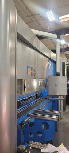 105 Ton, Prima #EP-1030, electric press brake, 10' overall, 27.6" DL, 5-Axis Back Gauge, 2014