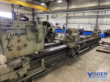 42" x 228" LeBlond #NK32 Raised, engine lathe, 28" swing over cross slide, 4-jaw 31" chuck, 25 HP, rapid