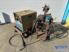 Wire welder, Hobart Mega Mig #450, 71/35.5 amps, 230/460 V.