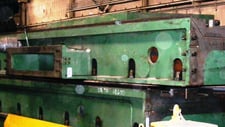 Ingersoll Ingot/Slab scalper, 31"-89.9" width, 14"-24" thick, 105"-256" lgth, 437" tbl travel, 1997