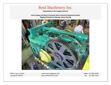 6" National Upsetter Press, 1300 ton, 18" stroke, 27 SPM, 8" grip opening