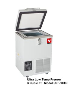Yamato #ULF101C, undercounter mini-chest ultra low temperature freezers, 115/208 V., 1-phase
