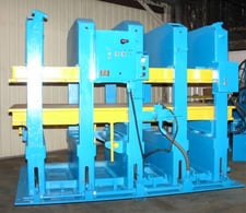 150 Ton, Up-acting, 52" LR x 126" FB, 13.5" daylight, 8" stroke, (8) 5" bore cyls, #1186