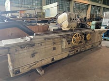 14" x 72" Cincinnati, universal cylindrical grinder, 30" x 3" x 12" wheel, automatic infeed, coolant
