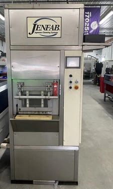 Jenfab #LeanClean-360-1, rotary basket washer, rebuilt by Jenfab in 2019