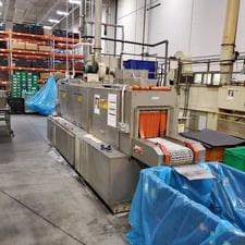 Stoelting #Omni-Force-212, 3 Stage pass-thru washer, 12" W x 12" Part Height