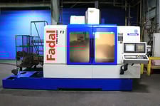 Fadal #VMC4020HT, CNC vertical machining center, 30 automatic tool changer, 40" X, 20" Y, 20" Z, 10000 RPM