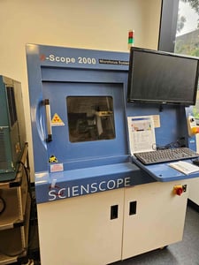 Microfocus System for X-Ray Inspection, Scienscope #X-Scope-2000, 2018