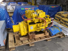 7.5 Ton, Yale AIR Hoist with Underhung Trolley, Lift 18', Hoist Speed 8 FPM, Trolley Speed 80 FPM
