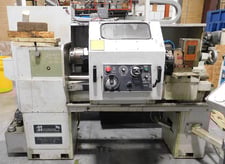15" x 36" Milltronics #ML15, 3-jaw chuck, 3-1/8" hole, Centurion 6, 8 turret, 20-3000 RPM, 7 HP, 2004