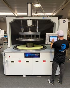 Speedfam #22B-5, lappers & polishers, rebuilt down to the frame, new 15" color touch screen with programmable