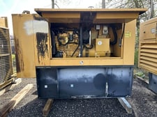 60 KW Caterpillar #D60, diesel generator set, 120/240 Volts, 1-phase, 625 hours, C4.4 engine, EPA Tier 2