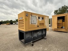 60 KW Caterpillar #D60, diesel generator set, 120/240 Volts, 1-phase, 625 hours, C4.4 engine, EPA Tier 2