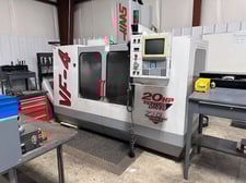 Haas #VF-4, CNC vertical machining center, 20 automatic tool changer, 50" X, 20" Y, 25" Z, 7500 RPM, 15 HP