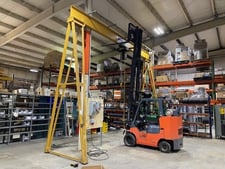 3 Ton, Spanco, A-frame Crane System w/ LoadMate 3-Ton Hoist