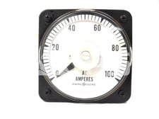 Yokogawa Ab-40 AC Ammeter 0-100 Amps Full Scale, 5 Amps Max