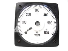 Cmi Modutec 2830 AC Volt Meter 0-600v Full Scale, 250 Volts AC Max