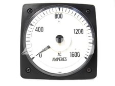Cmi Modutec 2830 AC Ammeter 0-1600 Amps Full Scale, 5 Amps Max