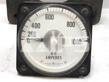 Yokogawa Ab-30 AC Ammeter 0-1000 Amps Full Scale, 5 Amps Max