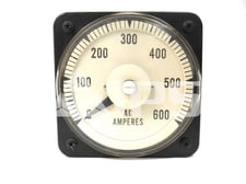 Yokogawa Ab-40 AC Ammeter 0-600 Amps Full Scale, 5 Amps Max