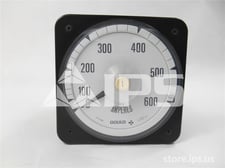 Crompton Switchboard AC Ammeter 0-600 Amps Full Scale, 5 Amps Max
