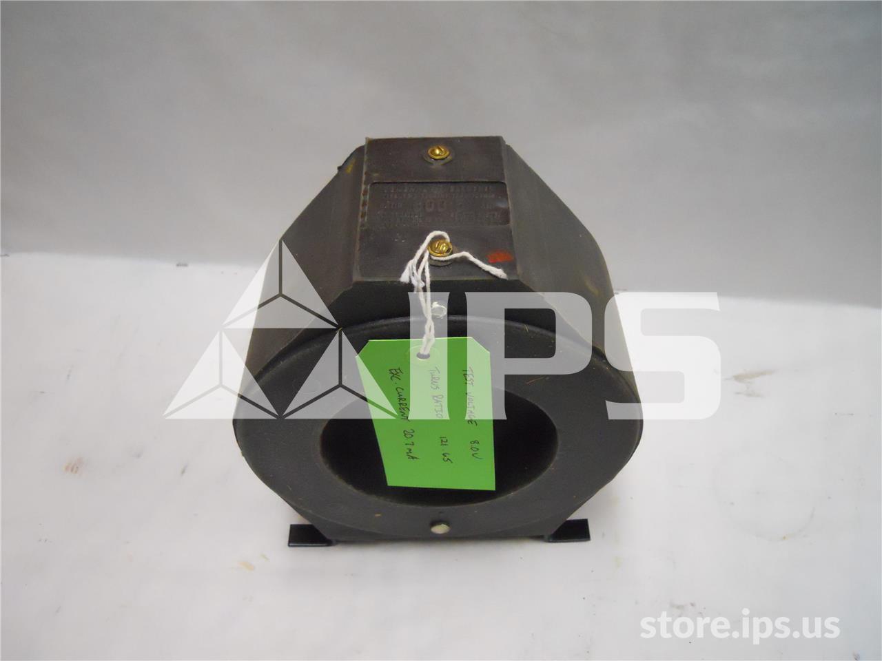 GE Jcs-0 Current Transformer 600:5 Window Type, Tear Drop