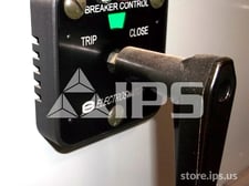 Electroswitch Circuit Breaker Control Switch Series 24p With Led Lights, 125 Volts DC