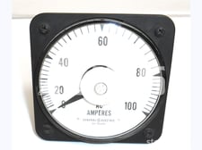 Yokogawa Ab-40 AC Ammeter 0-100 Amps Full Scale, 5 Amps Max