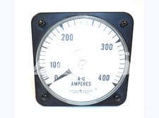 GE Ab-40 AC Ammeter 0-400 Amps Full Scale, 5 Amps Max