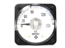 GE Ab-40 AC Ammeter 0-150 Amps Full Scale, 5 Amps Max
