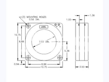 Iti Model 680 Current Transformer 1200:5 C200, 10 KV Bil