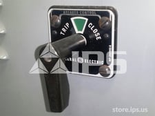 Image for GE Sbm Circuit Breaker Control Switch 1 Stage, Pistol Grip Handle