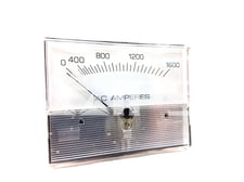 Modutec Mini AC Ammeter 0-1600 Amps Full Scale, 5 Amps Max