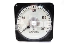 Yokogawa Ab-40 AC Ammeter New 0-200 Amps Full Scale, 5 Amps Max