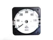 Crompton Switchboard AC Voltmeter New 0-600v Full Scale, 150 Volts AC Max