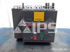 1600 Amps ABB Sace Tmax T7d Mccb Eo/bi 240 Volts AC Control, 4 Pole