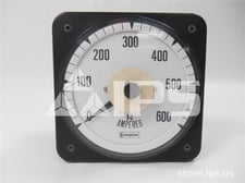 Crompton Switchboard AC Ammeter 0-600 Full Scale, 5 Amps Max