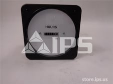 Crompton Switchboard Hour Meter New 110-130vac, Hours Tenths Hundredths Scale