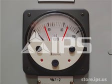 Crompton Switchboard AC Voltmeter Unused Surplus Dual Set Point, 0-120 Volts AC Full Scale