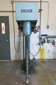 25 HP Bowers #25VSM118, dispersers