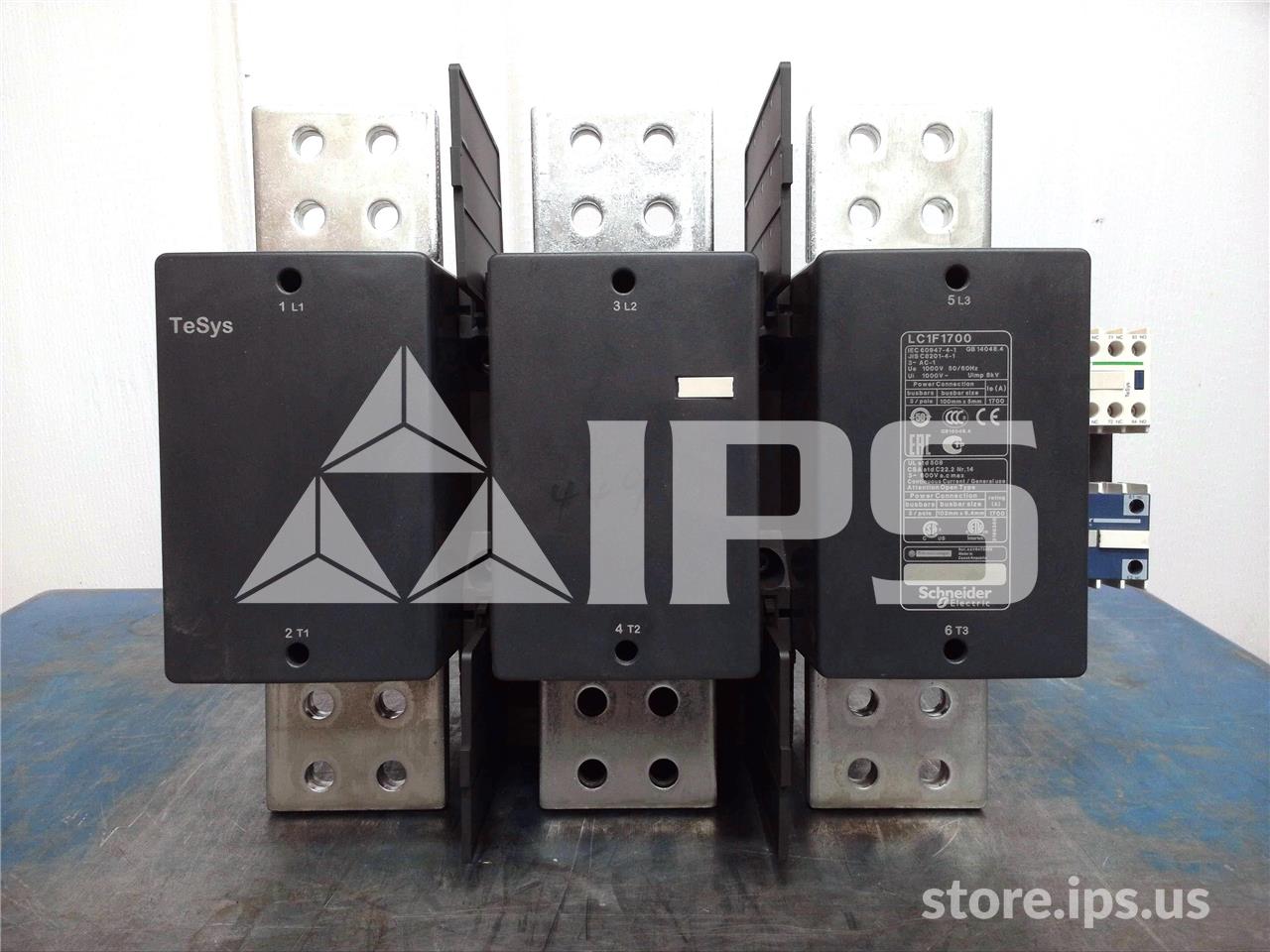 1700 Amps Schneider Tesys Lc1f Air Magnetic Contactor 3 Pole