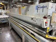 Brandt #KD-76F, Edgebander w/ Ligmatch Return, Premil, top/bottom trim, buffing, extra glue pot, 2002