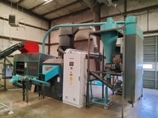 Hipsan Pres #GDS-1250, Cable Breaking Machine, 1250 Kg/H capacity, 115kW, Automatic Band Or Manual, Cresswood