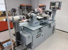 Hardinge #DSMA, CNC Lathe, wfagor CNC Control, Accufeed, CNC Enhancements, Ab-300 Bar Feeder